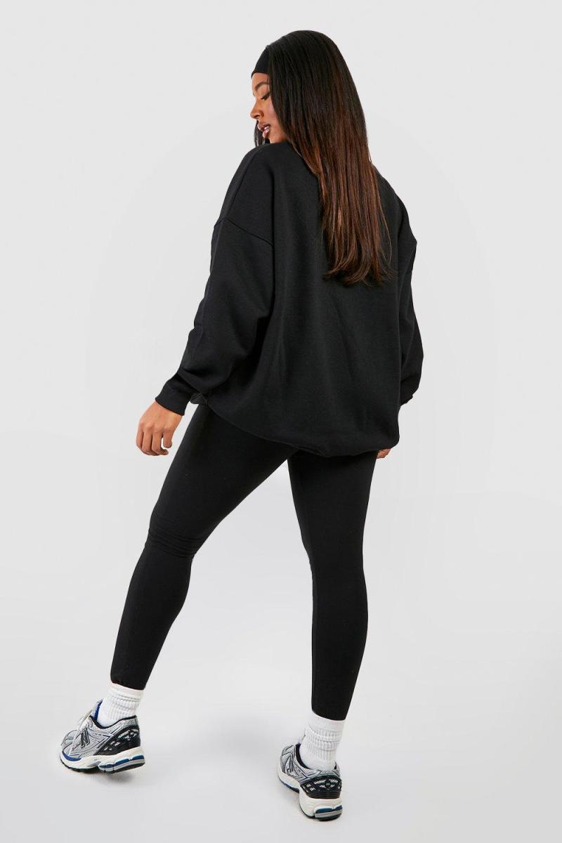 Плюс спортивний костюм Dsgn Studio Slogan Legging