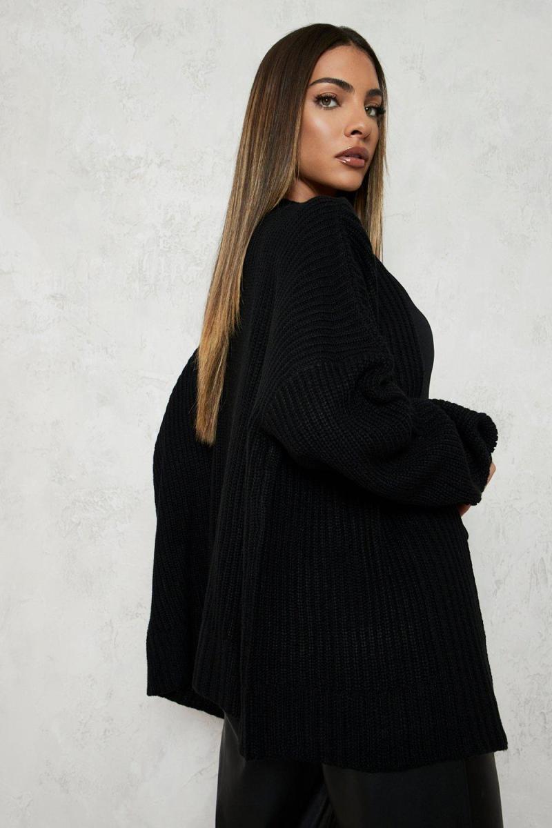 Кардиган в рубчик великого розміру