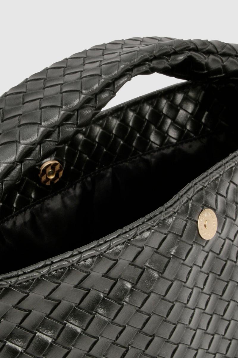 Плетена шкіряна сумка