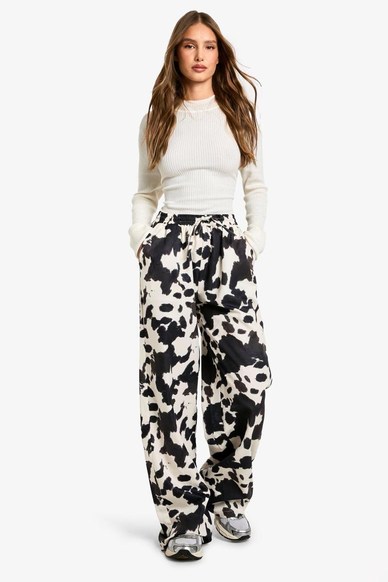 Корова надрукована Широкі штани для ніг