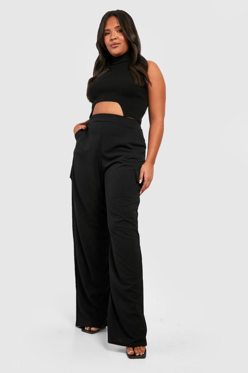 Плюс широкі брюки карго