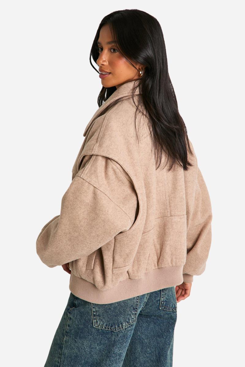 Маленька ковдра шовкова шерстя виглядає пальто