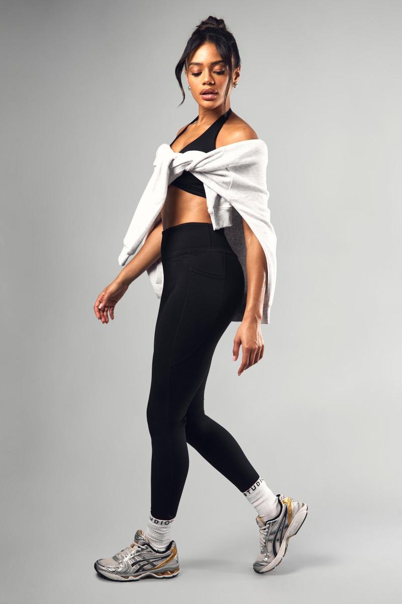 DSGN Studio Sport High Tast Pocket Detail Sports Leging