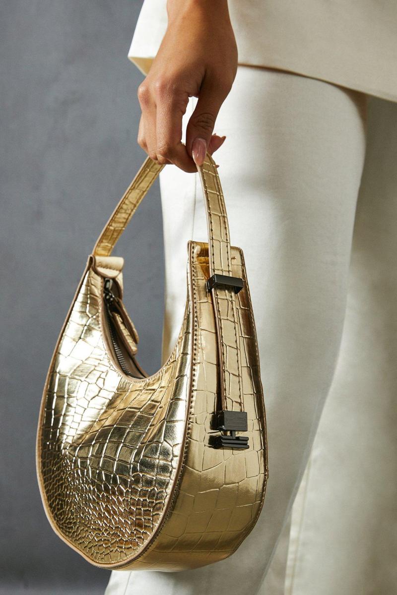 Текстурована сумка для друку Croc Print