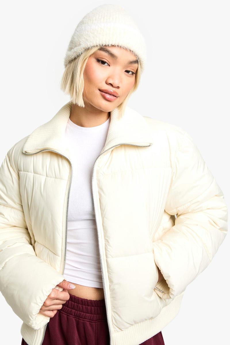 Куртка-пуховик з ребрами