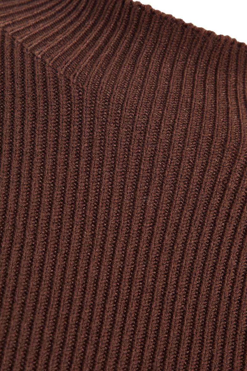 Коричнева в'язана черепаха на шиї