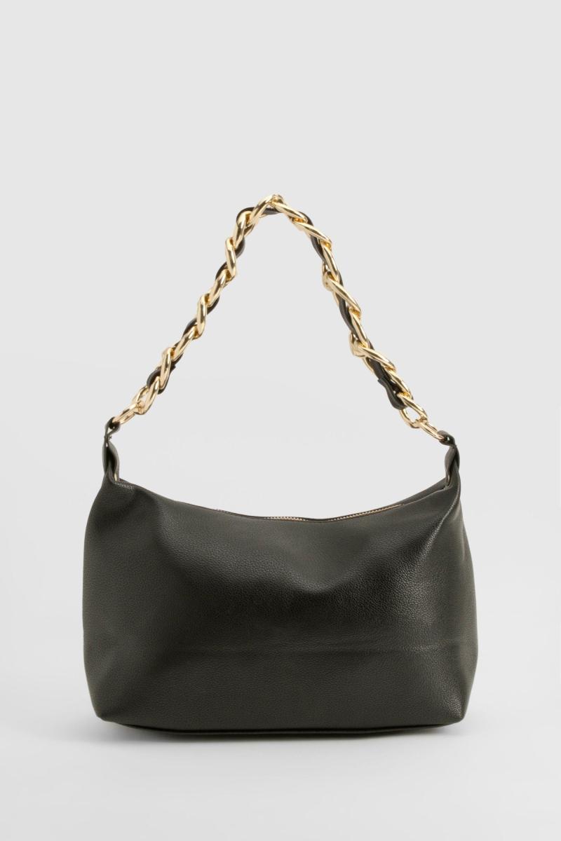 Сумка через плече на ланцюжку зі штучної шкіри