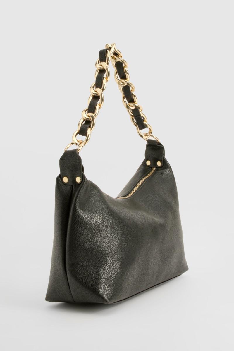 Сумка через плече на ланцюжку зі штучної шкіри