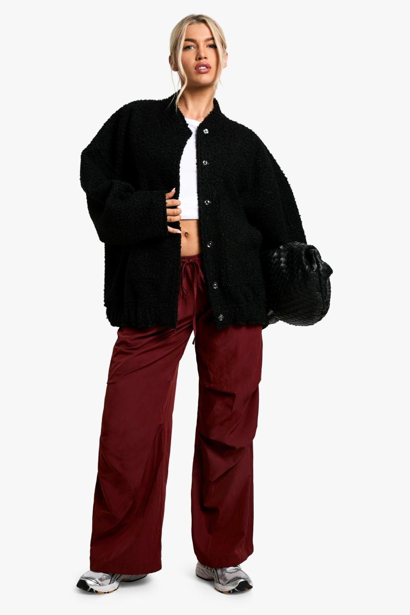 Широкі брюки з парашутом Crinkle