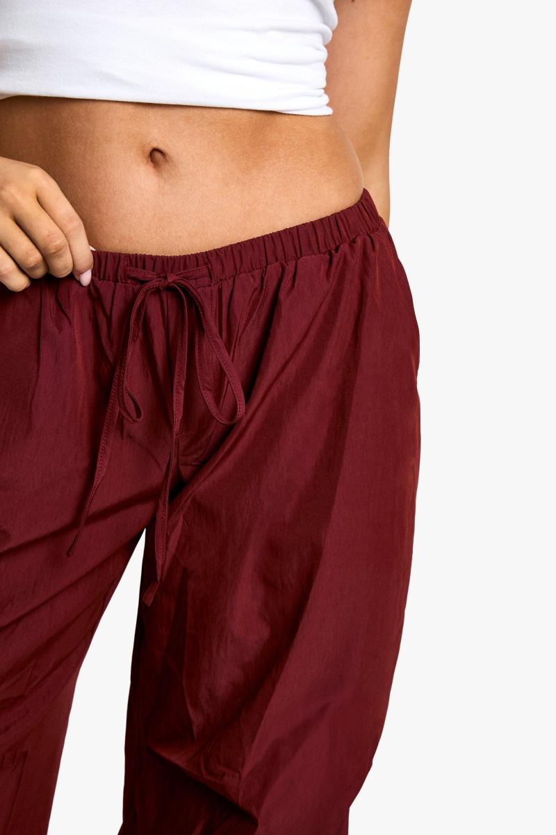 Широкі брюки з парашутом Crinkle