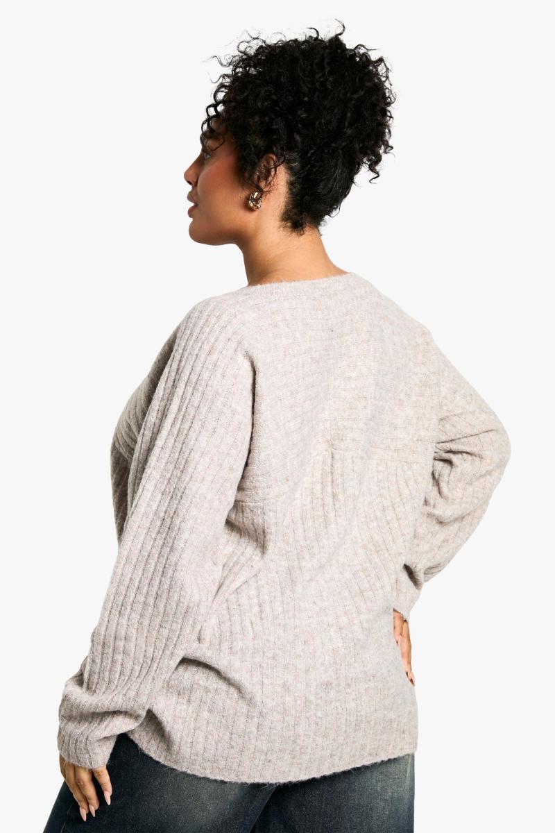 Плюс змішаний ребро з довгими лініями