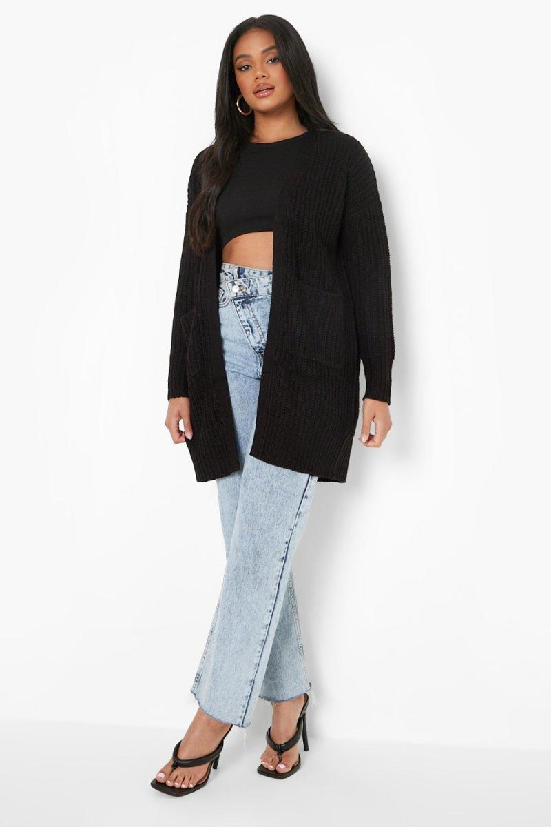 Маленький кардиган від краю до краю