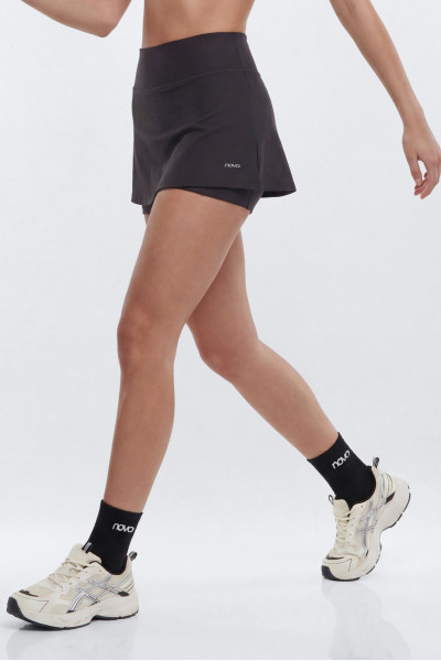 Спідниця-шорти AirSculpt™ Mid Rise Mini - Чорна