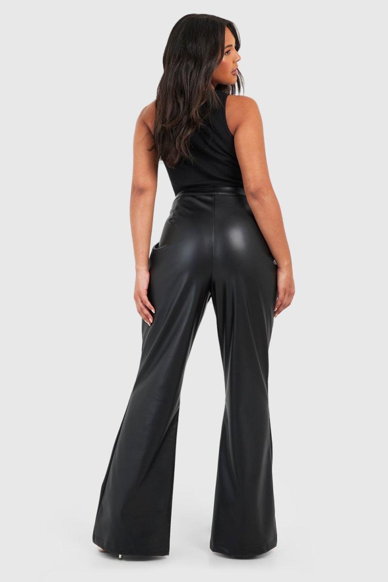 Плюс кльошові брюки Pu