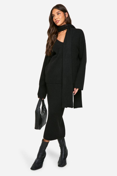 М'яка трикотажна спідниця Midaxi