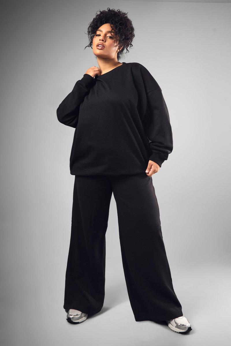 Плюс Dsgn Studio Вишиті джоггери з прямими ногами