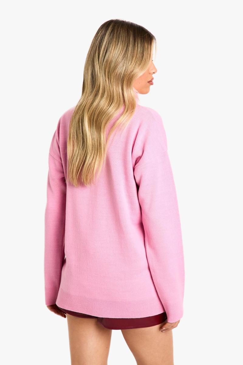 Різдвяний джемпер із принтом сніжинок