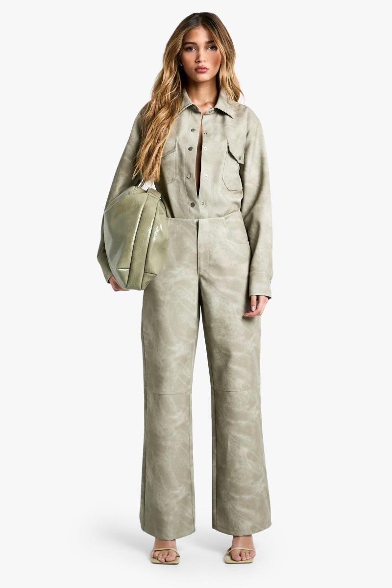 Вимиті штани з прямими ногами