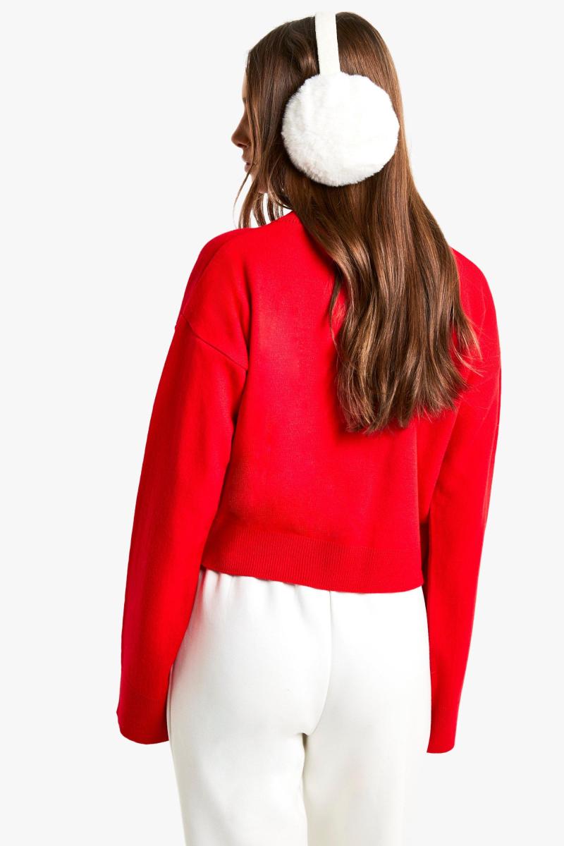 Різдвяний джемпер Ho Ho Ho Crop