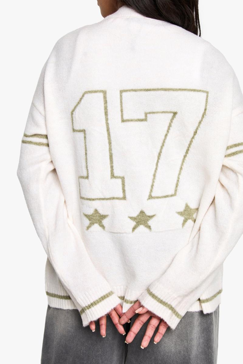 Плюс негабаритний в'язаний хлопець кардиган