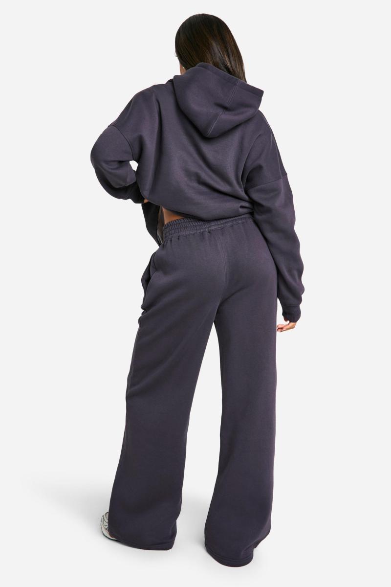 Dsgn Studio Slogan Deep Waistband Straight Leg Jogger