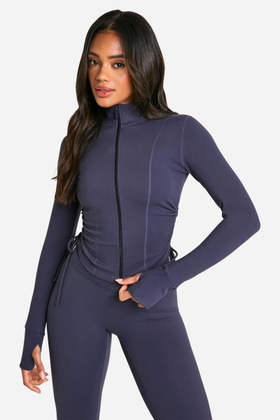 Спортивна куртка Dsgn Studio Supersoft Sculpt Ruched Side