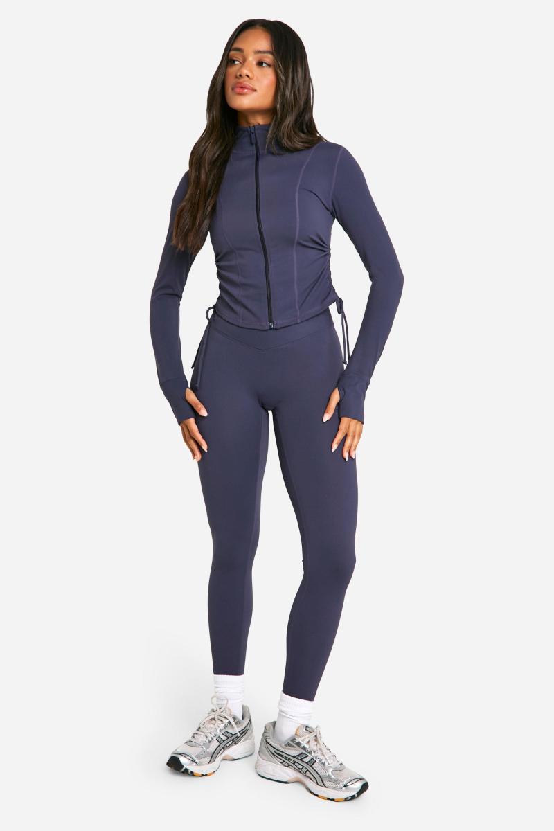 Спортивна куртка Dsgn Studio Supersoft Sculpt Ruched Side