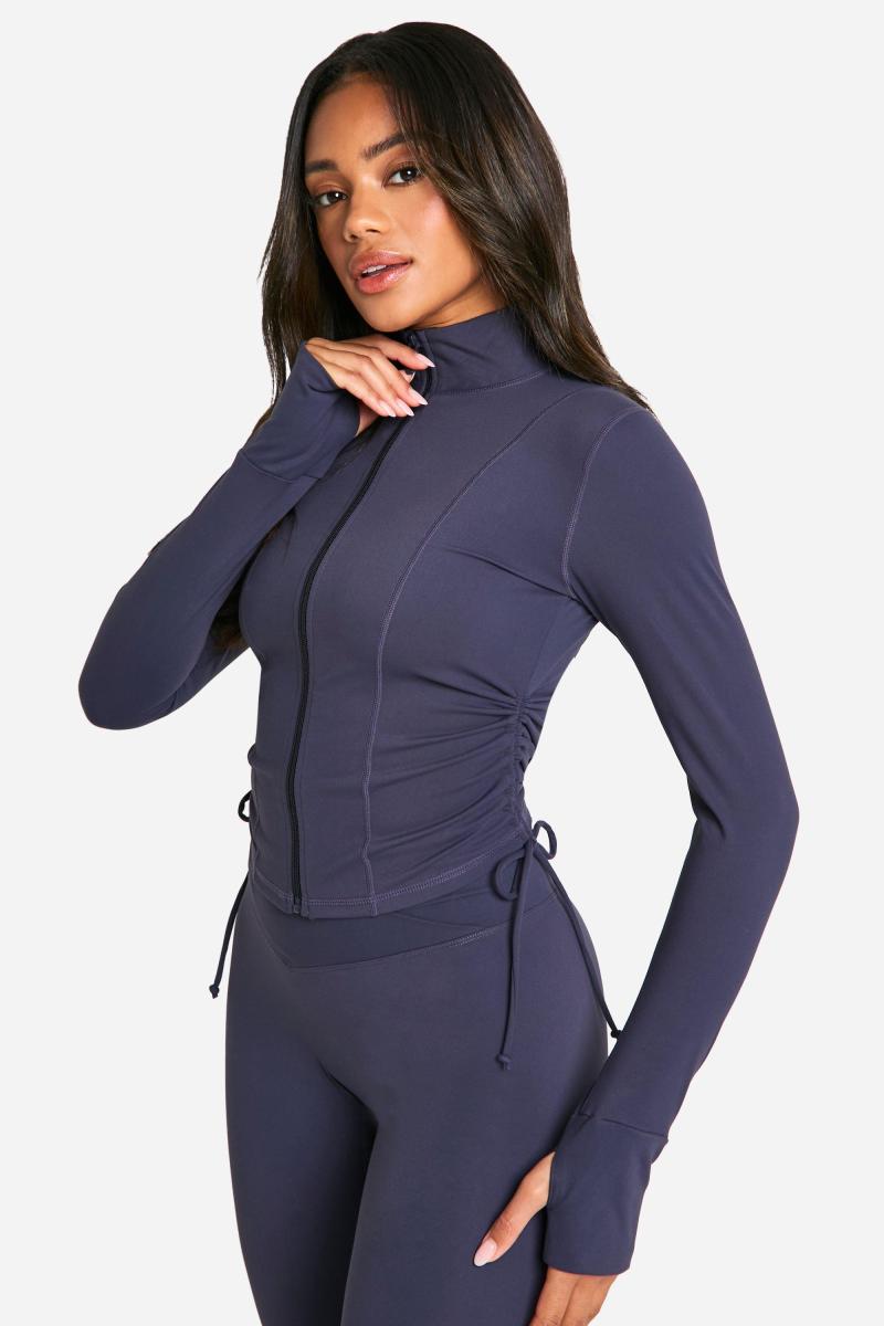 Спортивна куртка Dsgn Studio Supersoft Sculpt Ruched Side