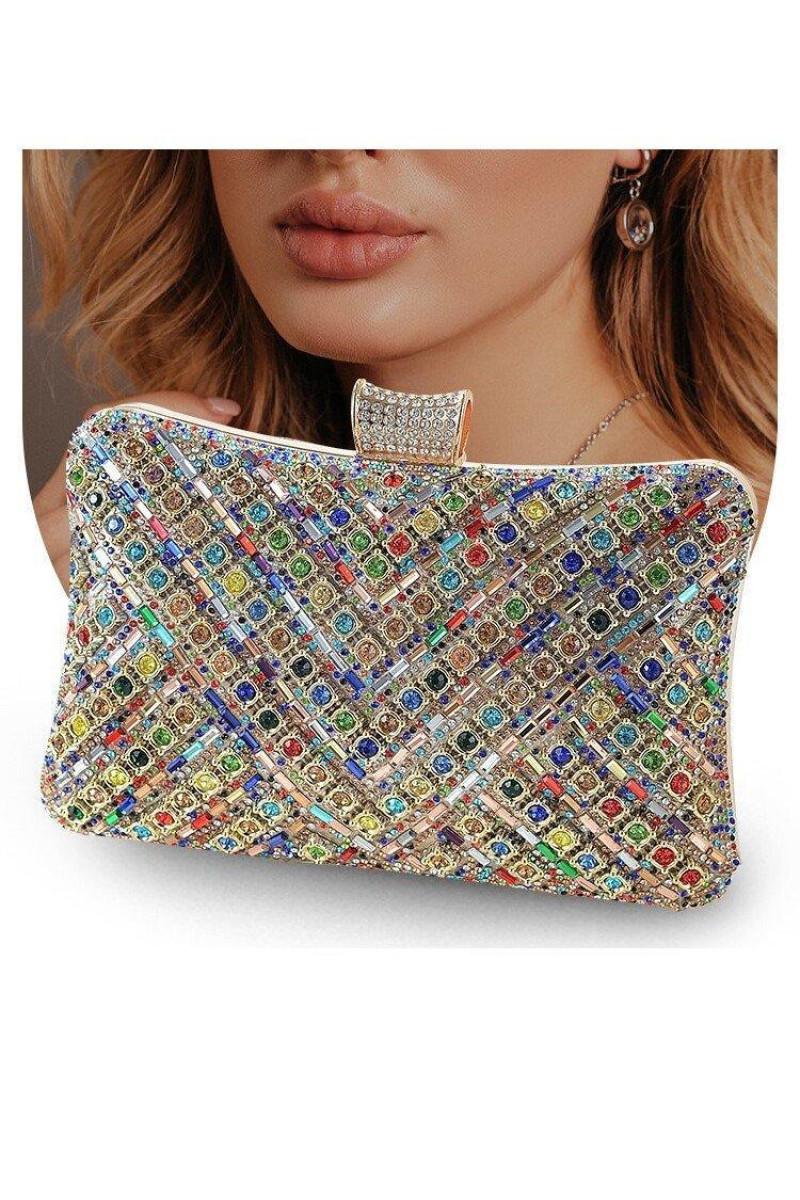 Кристали каменів Вечірній мішок зчеплення