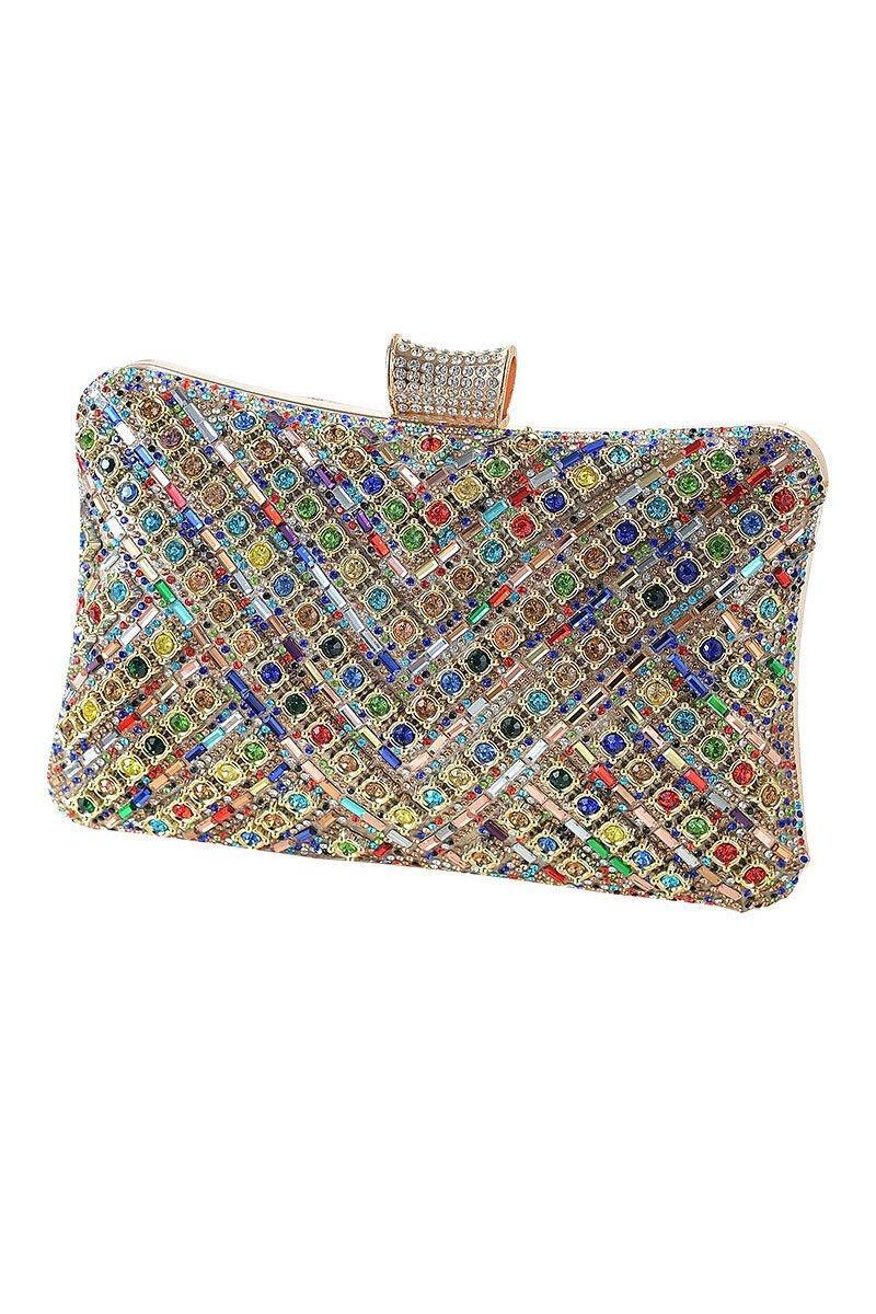 Кристали каменів Вечірній мішок зчеплення