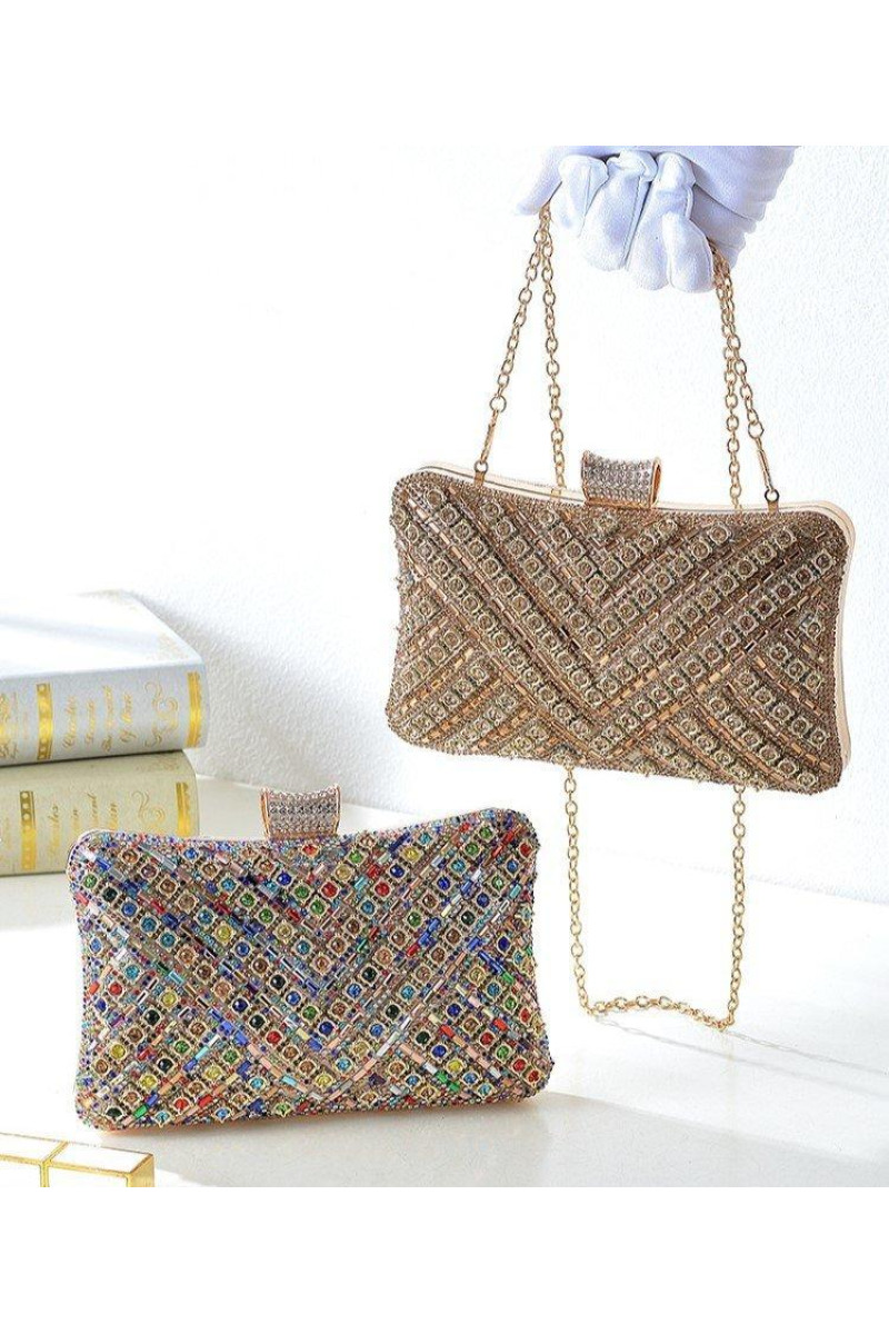 Кристали каменів Вечірній мішок зчеплення