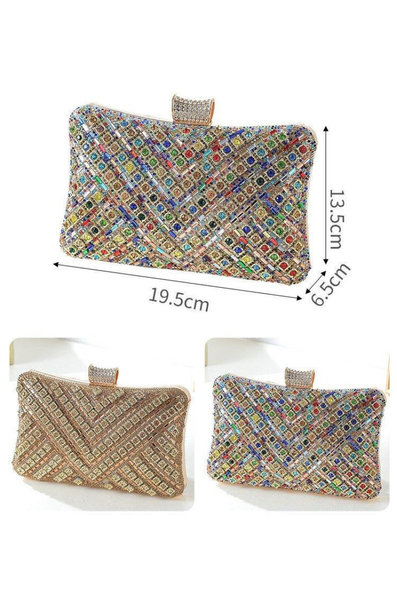 Кристали каменів Вечірній мішок зчеплення