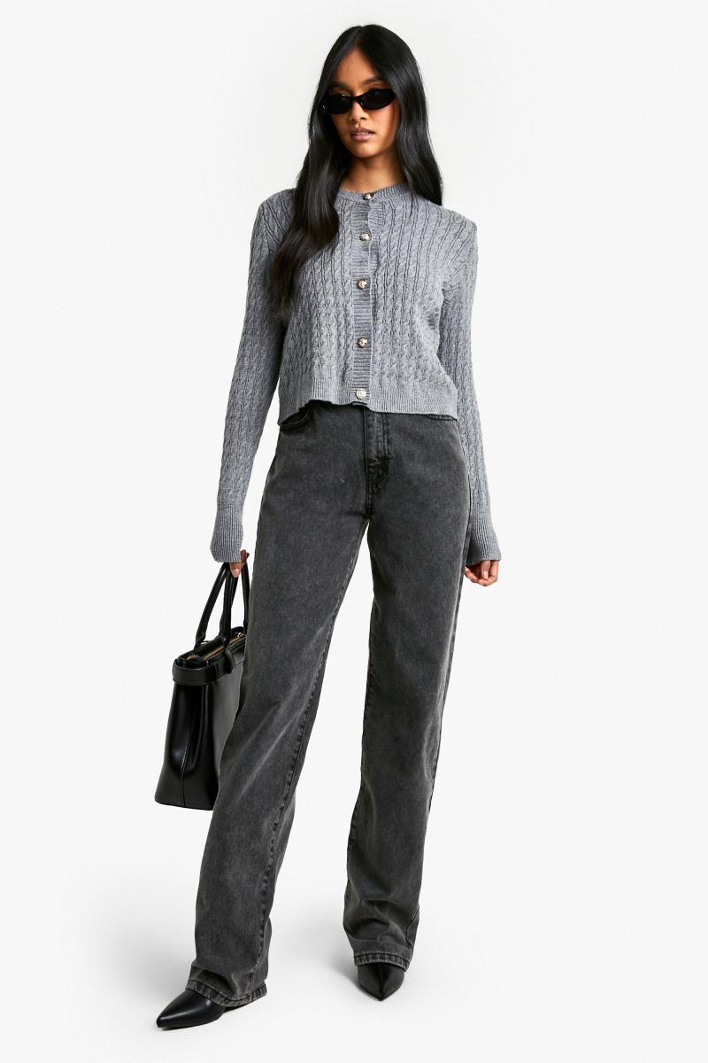 Суперм’який в’язаний кардиган із ґудзиками