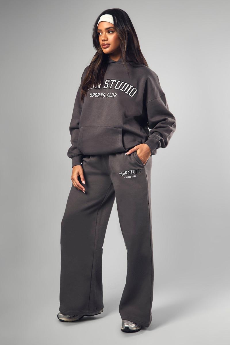 Dsgn Studio Applique Straight Leg Jogger