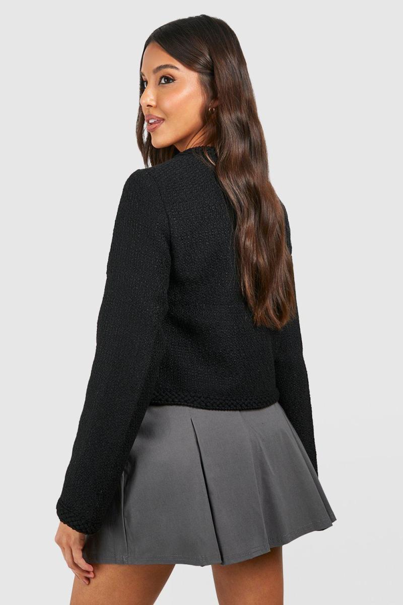 Піджак із ґудзиками з букле