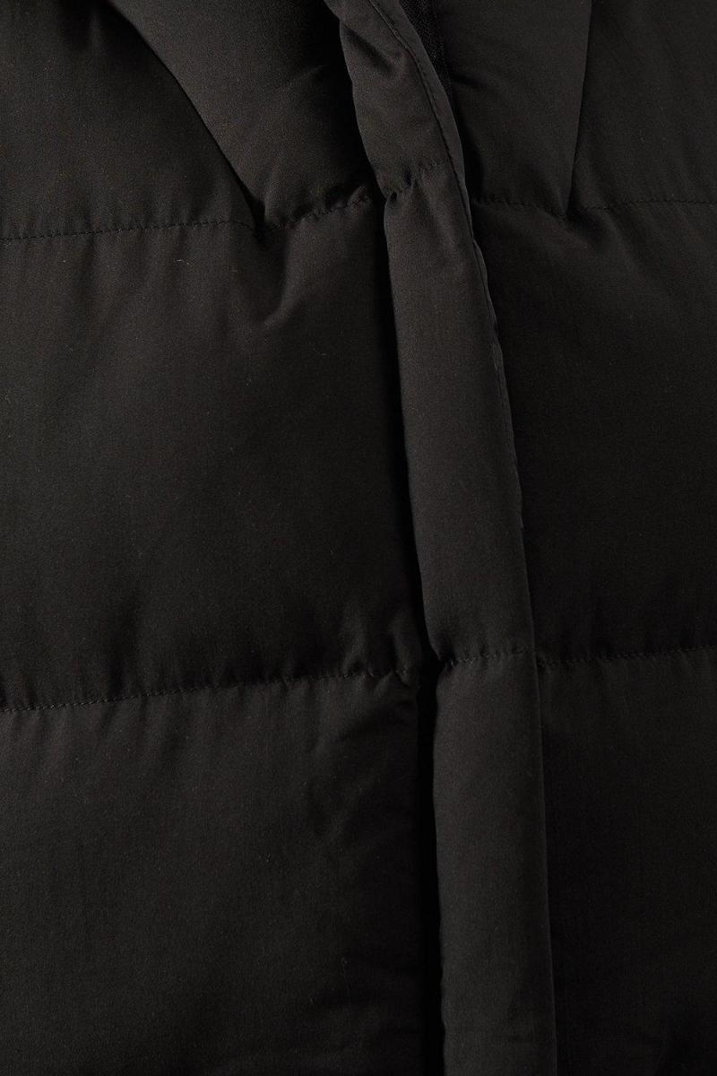 Gooded longline підкладений gilet