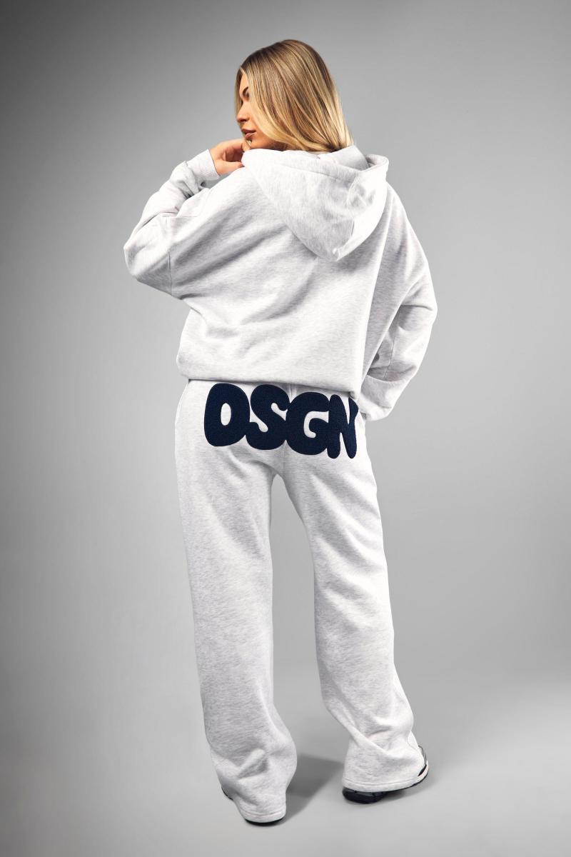 DSGN TOOWELING APPLIKE Пряма нога Джоггер