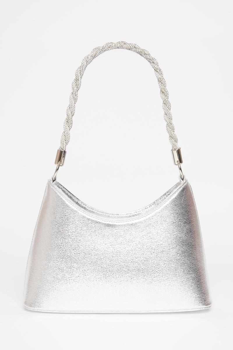 Срібний діаманте поворотний мішок